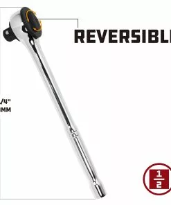 Powerbuilt 1/2 Inch Drive 42 Tooth Spin Disc Ratchet - 642505 -Hot Sale Powerbuilt Shop 642505 02