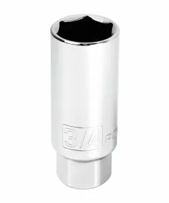 Powerbuilt 3/8-Inch Drive SAE Spark Plug Socket 3/4-Inch - 643006