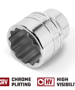 Powerbuilt 3/4 Inch Drive x 1-7/8 Inch 12 Point Shallow Socket - 643216 -Hot Sale Powerbuilt Shop 643216 1 7 820in 03