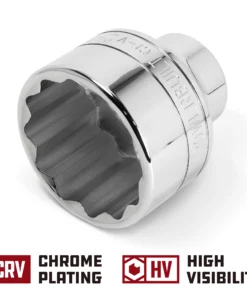 Powerbuilt 3/4 Inch Drive x 2-3/8 Inch 12 Point Shallow Socket - 643224 -Hot Sale Powerbuilt Shop 643224 2 3 820in 03