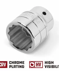 Powerbuilt 3/4 Inch Drive x 36 MM 12 Point Shallow Socket - 643237 -Hot Sale Powerbuilt Shop 643237 36mm 03
