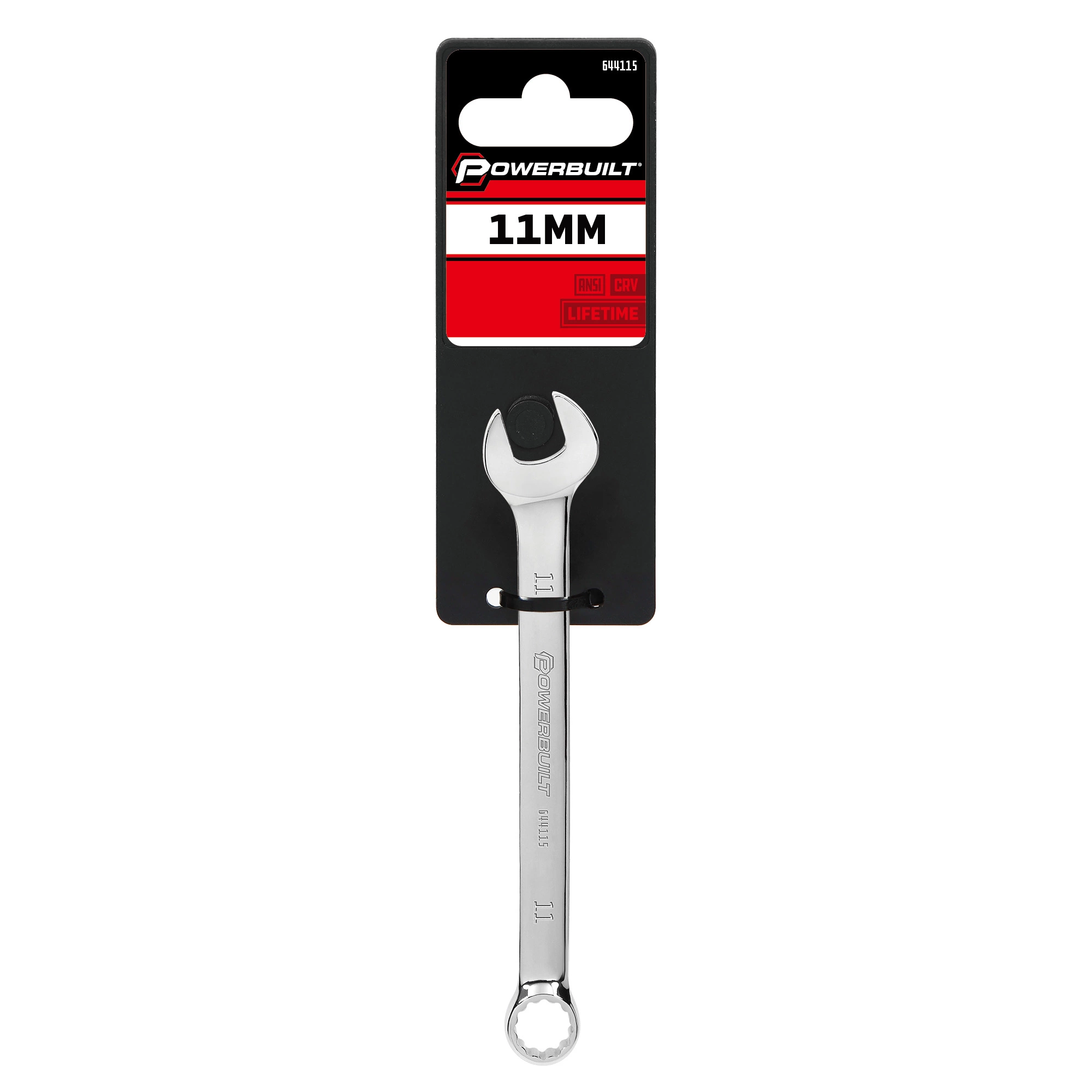 Powerbuilt 11 MM Fully Polished Metric Combination Wrench - 644115 6 Powerbuilt 11 MM Fully Polished Metric Combination Wrench - 644115 - Image 6