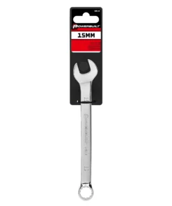 Powerbuilt 15 MM Fully Polished Metric Combination Wrench - 644119 -Hot Sale Powerbuilt Shop 644119 2015mm 03