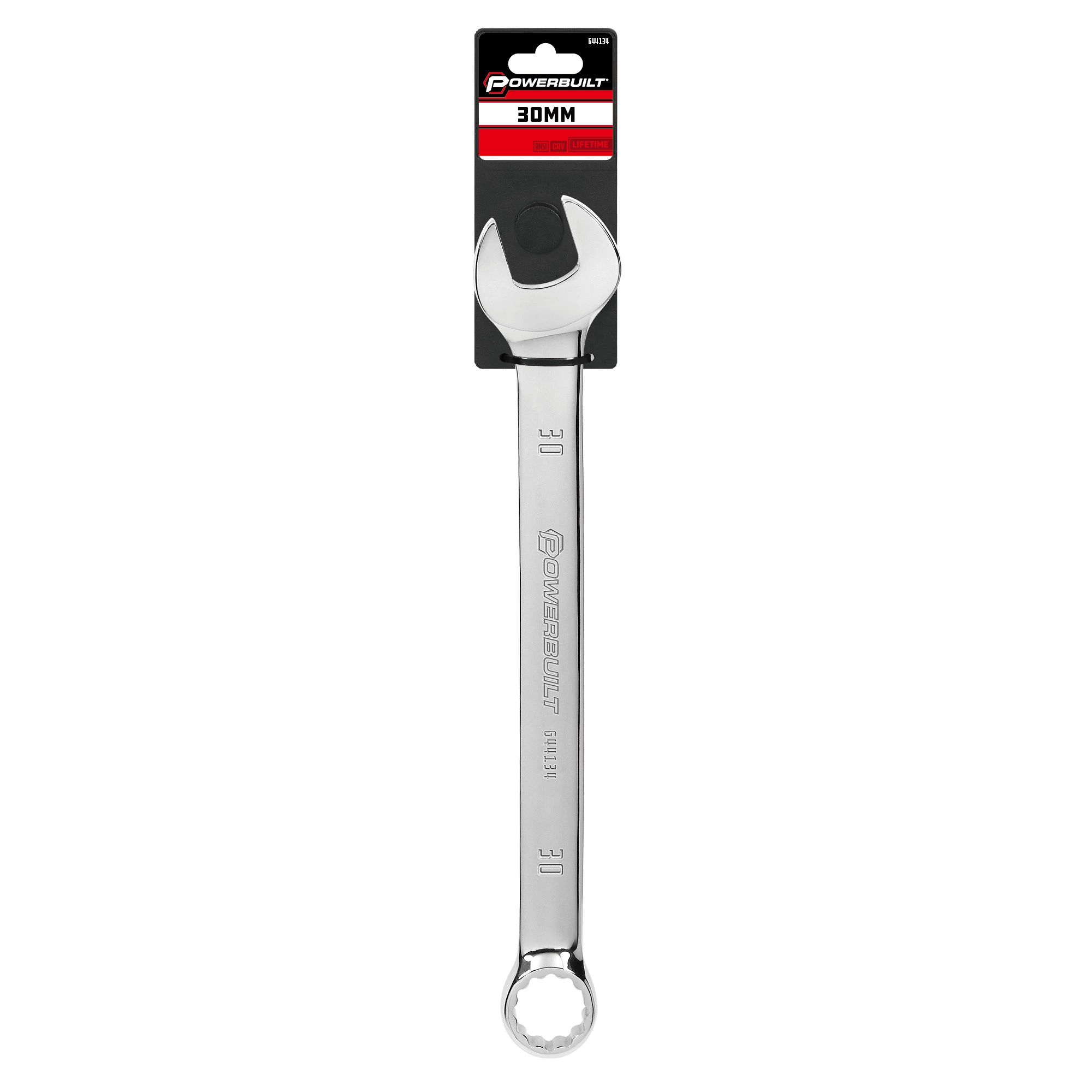 Powerbuilt 30 MM Fully Polished Metric Combination Wrench - 644134 6 Powerbuilt 30 MM Fully Polished Metric Combination Wrench - 644134 - Image 6