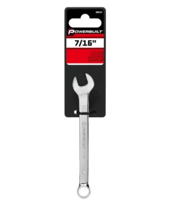 Powerbuilt 7/16 Inch Fully Polished SAE Combination Wrench - 644143 -Hot Sale Powerbuilt Shop 644143 7 1620 03