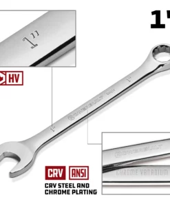Powerbuilt 1 Inch Fully Polished SAE Combination Wrench - 644152 -Hot Sale Powerbuilt Shop 644152 120 02