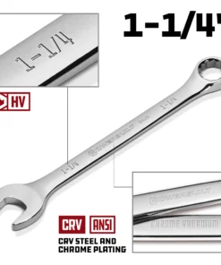 Powerbuilt 1-1/4 Inch Fully Polished SAE Combination Wrench - 644155 -Hot Sale Powerbuilt Shop 644155 1 1 420 02
