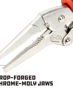 Powerbuilt 6 Inch Long Nose Locking Pliers - 645015 -Hot Sale Powerbuilt Shop 645015 05