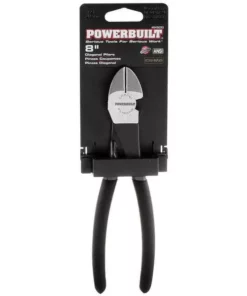 Powerbuilt 8 Inch Pro Tech Diagonal Pliers - 645033 -Hot Sale Powerbuilt Shop 645033v1 1