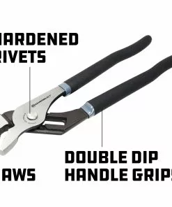 Powerbuilt 9-1/2 Inch Pro Tech Groove Joint Pliers - 645035 -Hot Sale Powerbuilt Shop 645035 9in20groove20joint 03