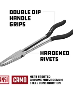 Powerbuilt 11 Inch Pro Tech Hose Clamp Long Reach Long Nose Pliers - 645041 8 Powerbuilt 11 Inch Pro Tech Hose Clamp Long Reach Long Nose Pliers - 645041 -Hot Sale Powerbuilt Shop 645041 03