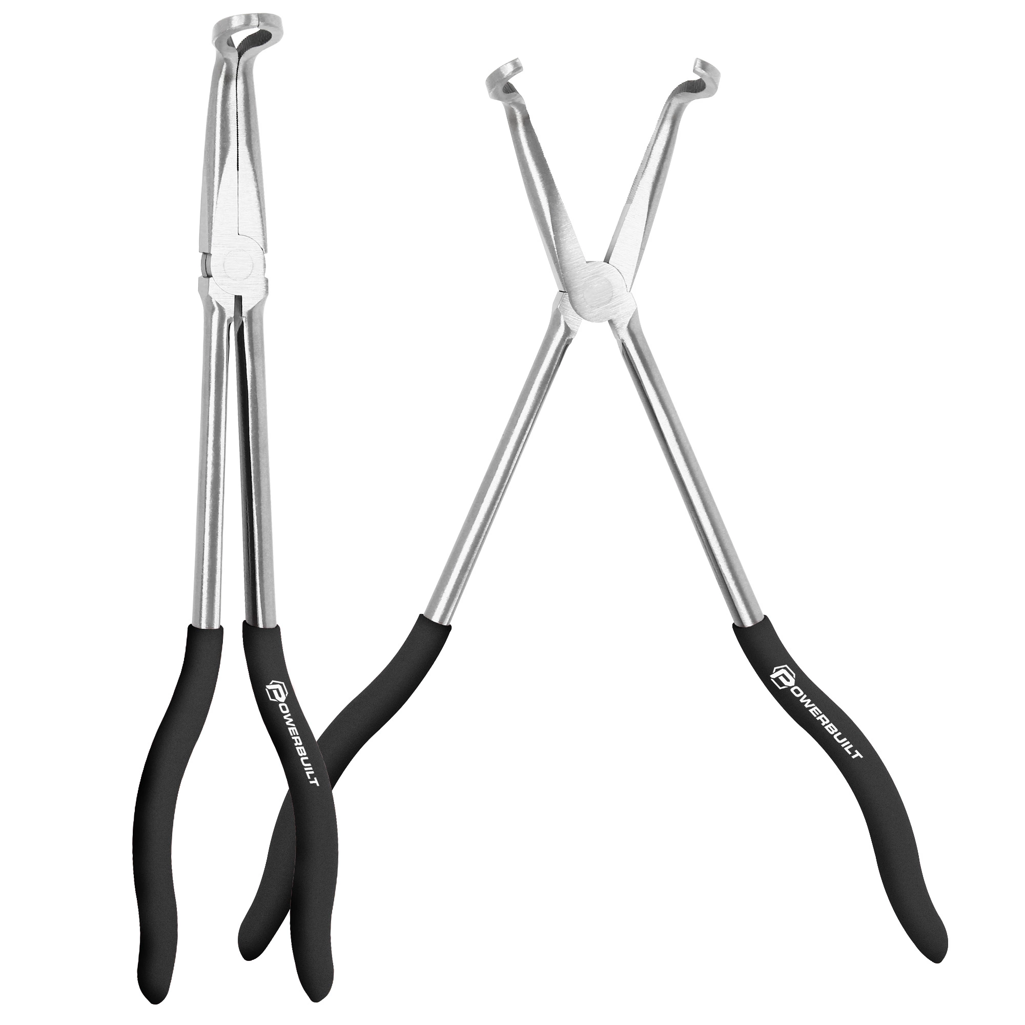 Powerbuilt 11 Inch Pro Tech Hose Clamp Long Reach Long Nose Pliers - 645041 4 Powerbuilt 11 Inch Pro Tech Hose Clamp Long Reach Long Nose Pliers - 645041 - Image 4