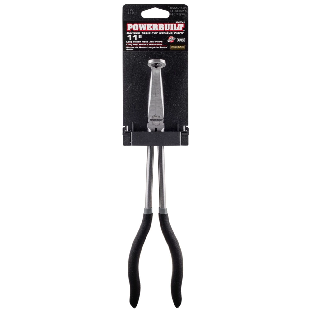 Powerbuilt 11 Inch Pro Tech Hose Clamp Long Reach Long Nose Pliers - 645041 6 Powerbuilt 11 Inch Pro Tech Hose Clamp Long Reach Long Nose Pliers - 645041 - Image 6