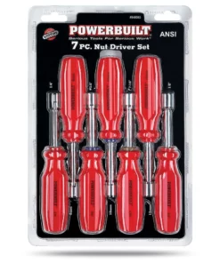 Powerbuilt 7 Piece SAE and Metric Maxi-Grip Nut Driver Set - 646045 -Hot Sale Powerbuilt Shop 646045 2