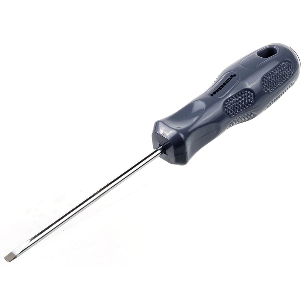 Powerbuilt 1/8 x 3 Inch Slotted Screwdriver with Acetate Handle - 646113 1 Powerbuilt 1/8 x 3 Inch Slotted Screwdriver with Acetate Handle - 646113