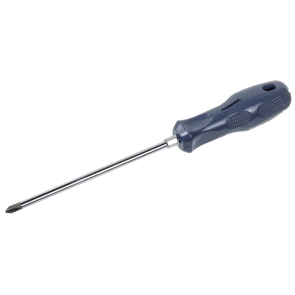 Powerbuilt #2 x 6 Inch Phillips Screwdriver with Acetate Handle - 646127 1 Powerbuilt #2 x 6 Inch Phillips Screwdriver with Acetate Handle - 646127