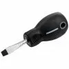 Powerbuilt 1/4 x 1-1/2 Inch Slotted Screwdriver with Double Injection Handle - 646133