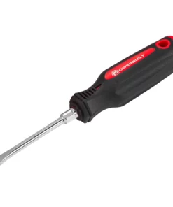 Powerbuilt 3/16 Inch Slotted Screwdriver with Double Injection Handle - 646168