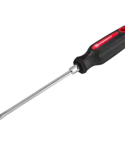 Powerbuilt 1/4 Inch Slotted Screwdriver with Double Injection Handle - 646172
