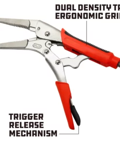 Powerbuilt 9 Inch Long Nose Locking Pliers - 646541 9 Powerbuilt 9 Inch Long Nose Locking Pliers - 646541 -Hot Sale Powerbuilt Shop 646541 04