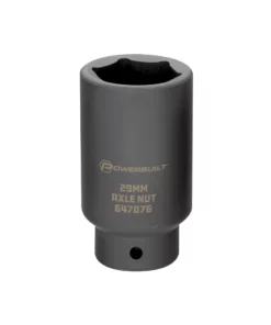Powerbuilt 1/2-Inch Drive 29mm Axle Nut Socket - 647076