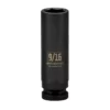 Powerbuilt 3/8 in. Drive x 9/16 in. 6 Point Deep Well Impact Socket - 647142