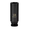 Powerbuilt 3/8 in. Drive x 5/8 in. 6 Point Deep Well Impact Socket - 647143