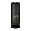 Powerbuilt 3/8 in. Drive x 11/16 in. 6 Point Deep Well Impact Socket - 647144