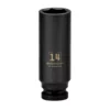 Powerbuilt 3/8 in. Drive x 14 mm 6 Point Deep Well Impact Socket - 647148