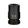 Powerbuilt 1/2 Inch Drive x 9/16 Inch 6 Point Impact Socket - 647152