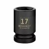 Powerbuilt 1/2 Inch Drive x 17 MM 6 Point Impact Socket - 647164