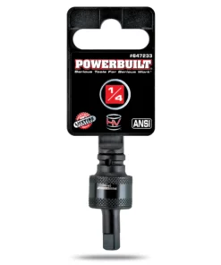 Powerbuilt 1/4-inch Drive Impact Universal Joint Chromoly Steel Black Phosphate -Hot Sale Powerbuilt Shop 647233 2