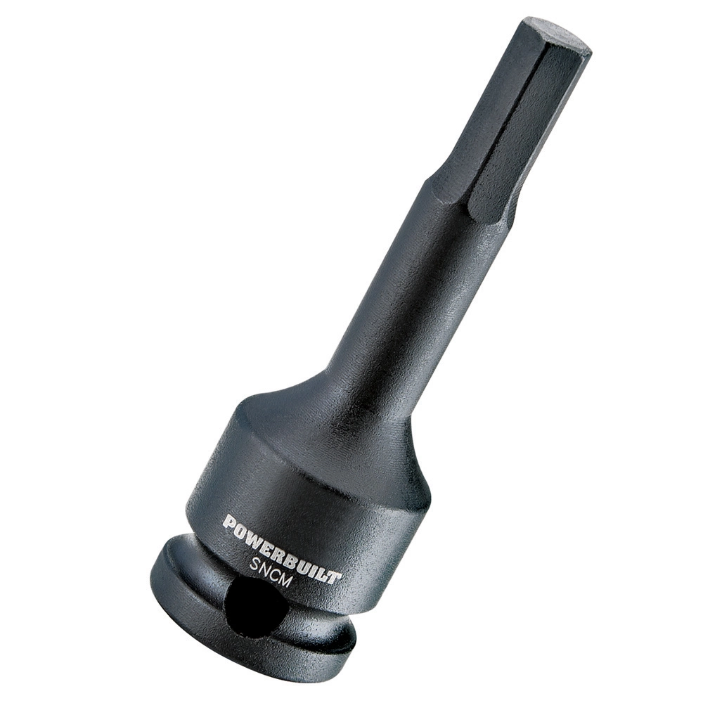 Powerbuilt 3/8-Inch Drive SAE Impact Hex Bit Socket 1/4-Inch - 647237 1 Powerbuilt 3/8-Inch Drive SAE Impact Hex Bit Socket 1/4-Inch - 647237