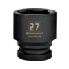 Powerbuilt 1/2 Inch Drive x 27 MM 6 Point Impact Socket - 647293