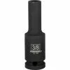 Powerbuilt 1/2 Inch Drive x 3/8 Inch 6 Point Deep Impact Socket - 647385