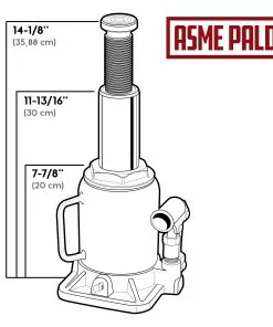 Powerbuilt 20 -Ton Shorty Bottle Jack - 647504 -Hot Sale Powerbuilt Shop 647504 03