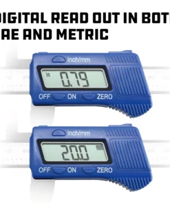 Powerbuilt 6" Carbon Fiber Composite Digital Calipers - 647740M 9 Powerbuilt 6" Carbon Fiber Composite Digital Calipers - 647740M -Hot Sale Powerbuilt Shop 647740m 04