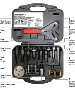 Powerbuilt Master A/C Clutch Removal and Installation Kit - 647756 -Hot Sale Powerbuilt Shop 647756 03
