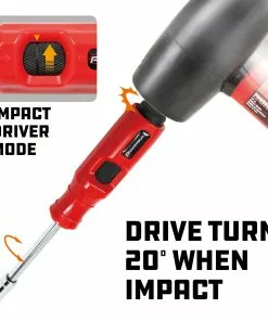 Powerbuilt 20 Piece SAE/Metric Impact Driver and Socket Set - 647768 -Hot Sale Powerbuilt Shop 647768 03