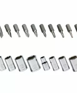 Powerbuilt 20 Piece SAE/Metric Impact Driver and Socket Set - 647768 -Hot Sale Powerbuilt Shop 647768 06