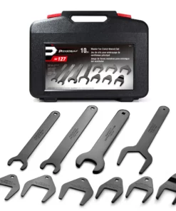 Powerbuilt 10 Pc. Master Fan Clutch Wrench Set Kit 127 - 647814