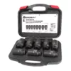 Powerbuilt 8 Piece Master 6 Point Axle Nut Socket Set - 647883