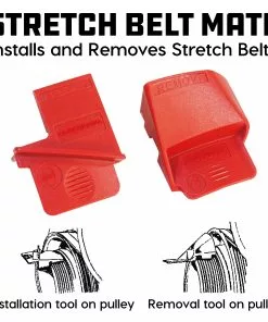 Powerbuilt 2 Piece Stretch Belt Installation / Removal Tool Set - 647886 -Hot Sale Powerbuilt Shop 647886 02