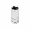 Powerbuilt 1/4 Inch Drive x 5/16 Inch 6 Point Shallow Socket - 648275