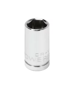 Powerbuilt 1/4 Inch Drive x 11/32 Inch 6 Point Shallow Socket - 648276