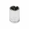 Powerbuilt 1/4 Inch Drive x 1/2 Inch 6 Point Shallow Socket - 648279
