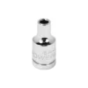 Powerbuilt 1/4 Inch Drive x 4 MM 6 Point Shallow Socket - 648280