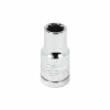 Powerbuilt 1/4 Inch Drive x 6 MM 6 Point Shallow Socket - 648283