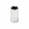 Powerbuilt 1/4 Inch Drive x 9 MM 6 Point Shallow Socket - 648286