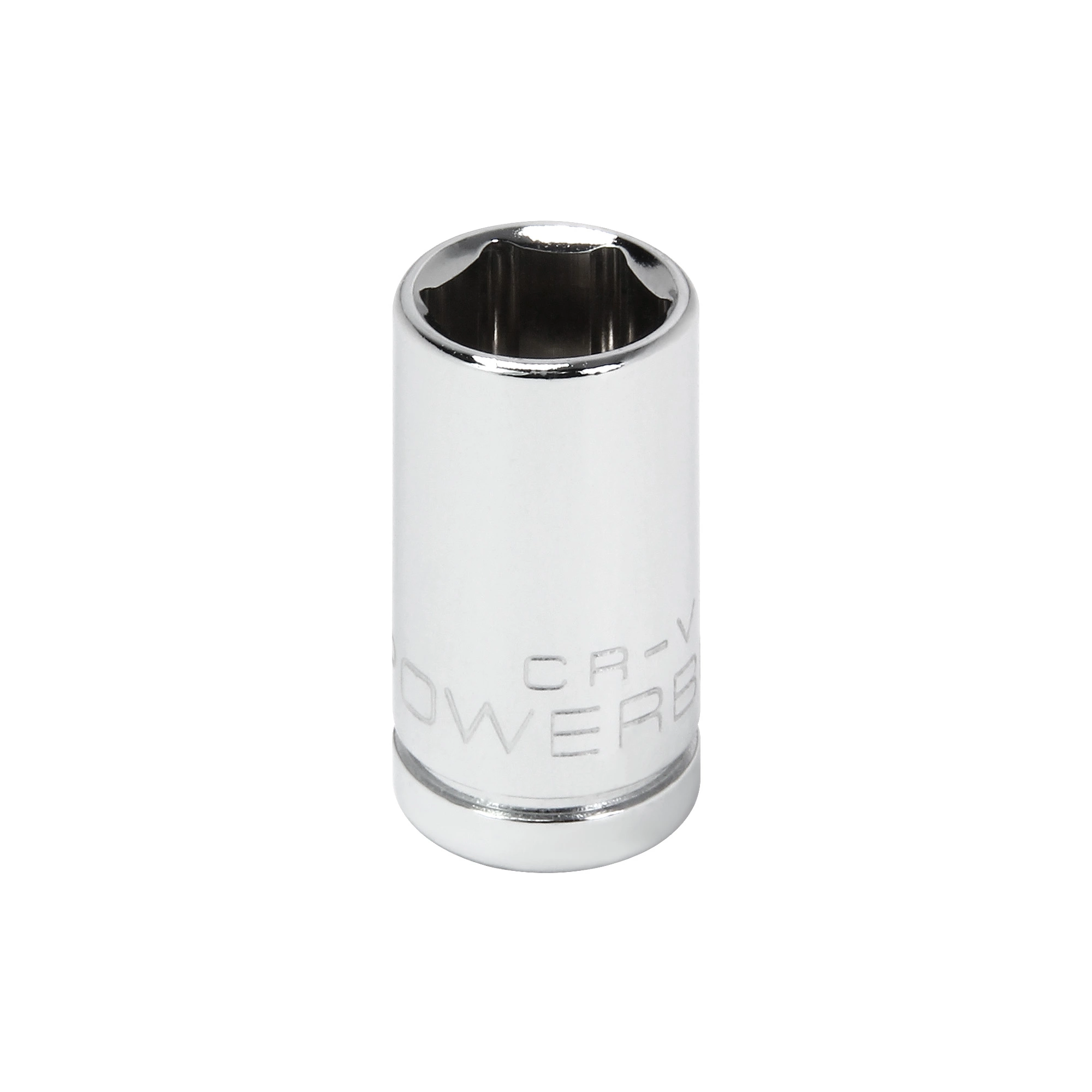 Powerbuilt 1/4 Inch Drive x 9 MM 6 Point Shallow Socket - 648286 1 Powerbuilt 1/4 Inch Drive x 9 MM 6 Point Shallow Socket - 648286